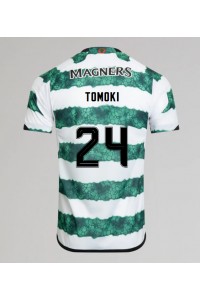 Celtic Tomoki Iwata #24 Jalkapallovaatteet Kotipaita 2023-24 Lyhythihainen